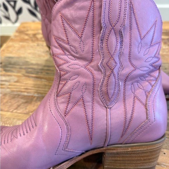 Tecovas Shoes - Tecovas Orchid Lynn Heeled Boots
